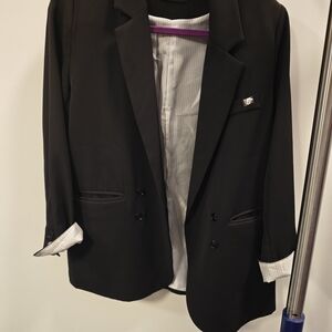 Classic Black Blazer